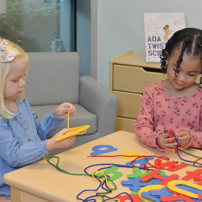 Alternate Image #1 of Giant Lacing and Tracing Upper and Lower Case Letters