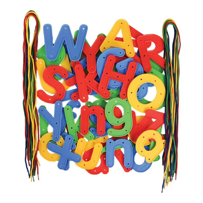 Primary Image of Giant Lacing and Tracing Upper and Lower Case Letters