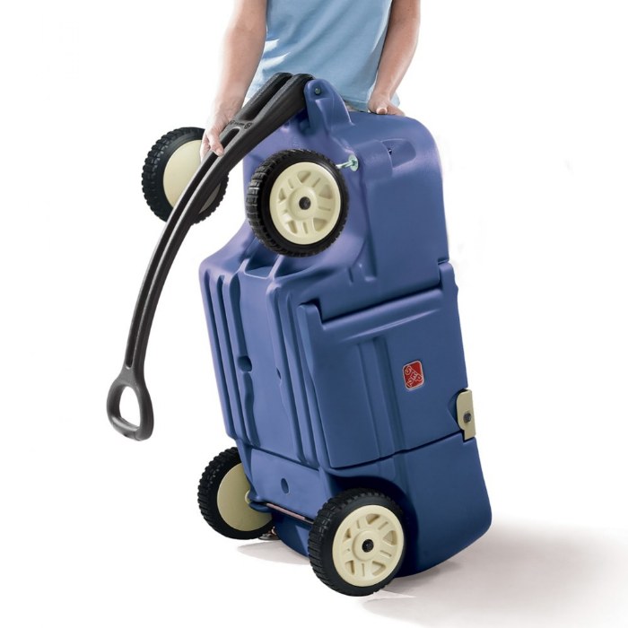 Alternate Image #1 of Wagon for Two - Blue