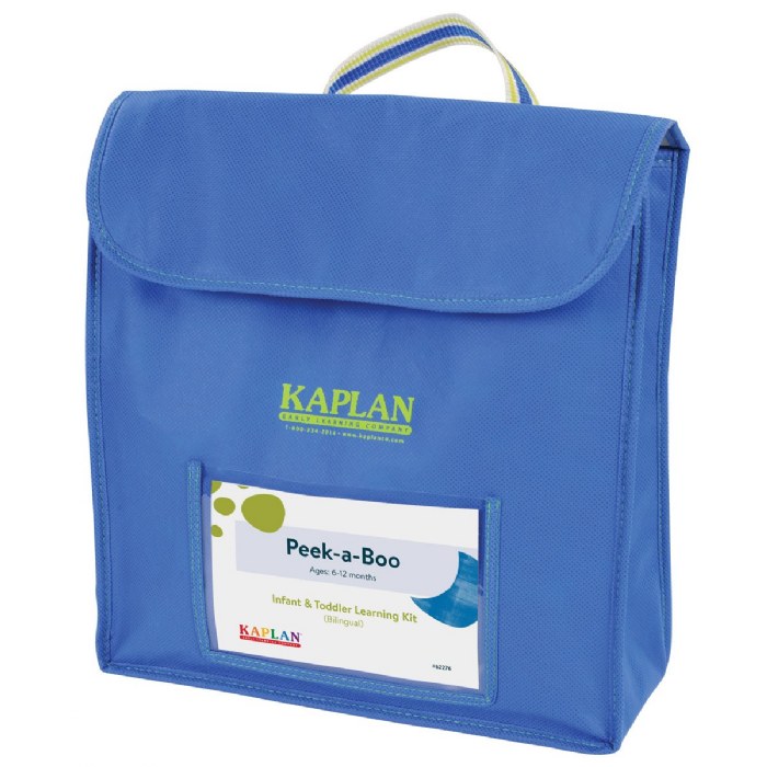 Alternate Image #1 of Peek-a-Boo Learning Kit - Bilingual