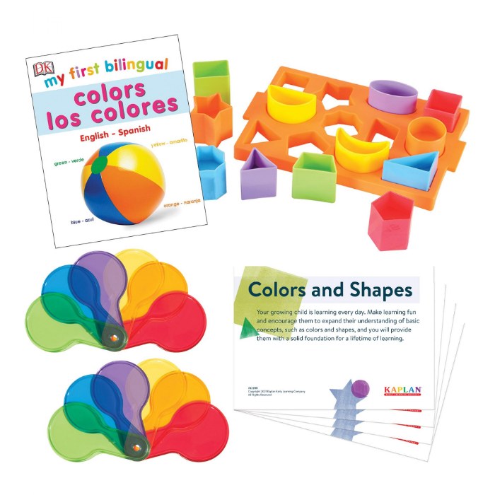 Primary Image of Colors & Shapes Learning Kit - Bilingual