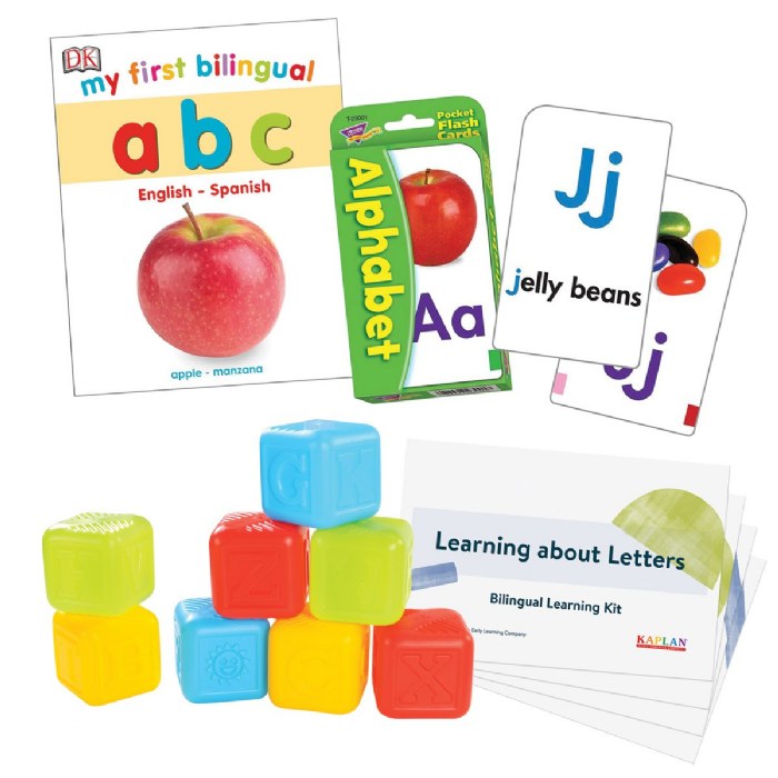 Primary Image of Learning about Letters Learning Kit - Bilingual