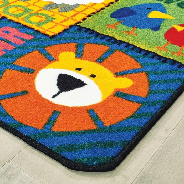 Alternate Image #1 of Animal Sounds Carpet - 6' x 9'