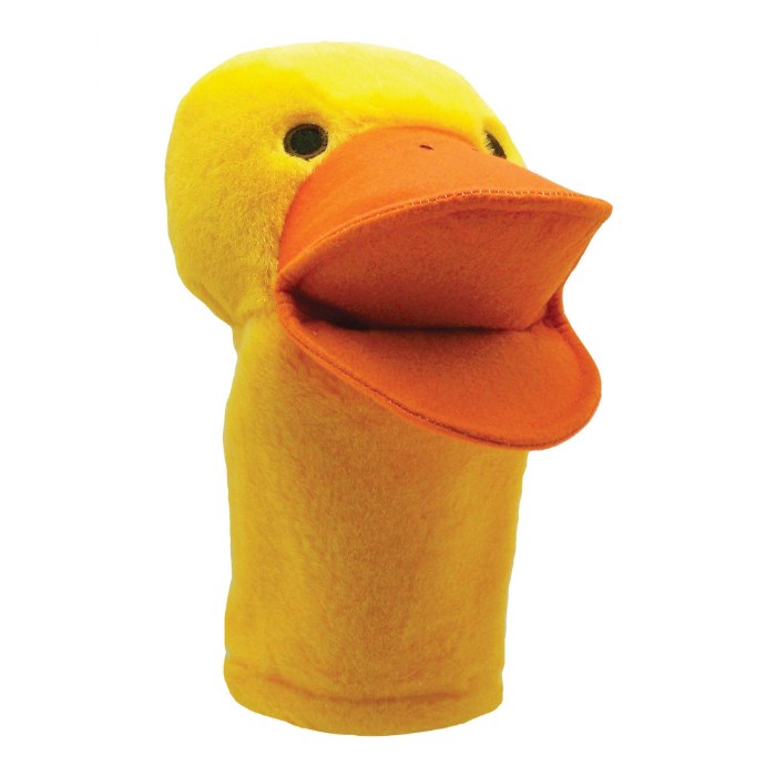 Alternate Image #1 of Plush Bigmouth Animal Hand Puppets - Set of 8