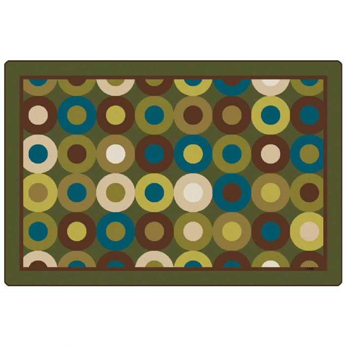 Primary Image of Calming Circles Carpet 8' x 12'