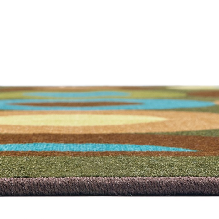 Alternate Image #1 of Calming Circles Carpet 8' x 12'