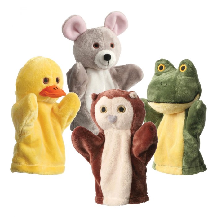 Primary Image of Tiny Friends Woodland Animal Puppets