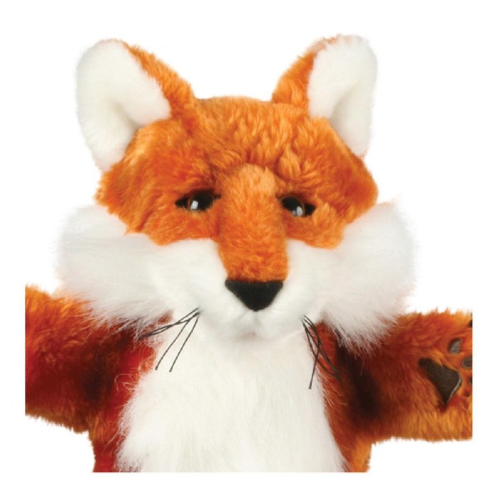 Alternate Image #1 of Plush Fox Hand Puppet