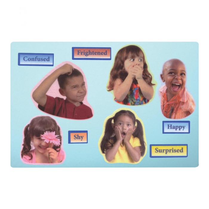 Alternate Image #1 of Emotions Felt Set - 24 Pieces