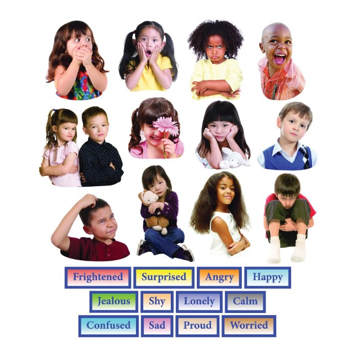 Primary Image of Emotions Felt Set - 24 Pieces