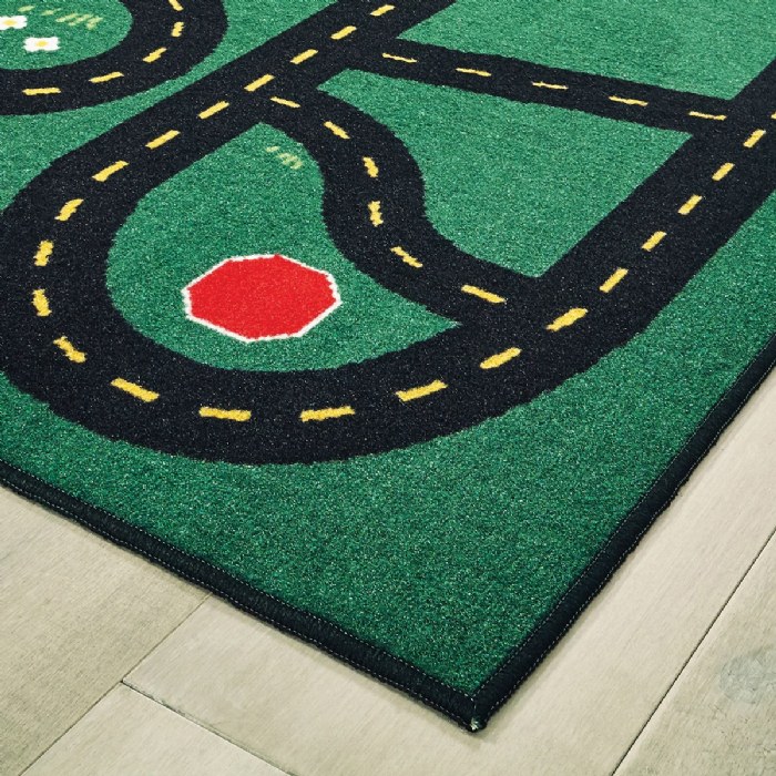 Alternate Image #1 of Go-Go Driving KID$ Value Rug - 4' x 6' Rectangle