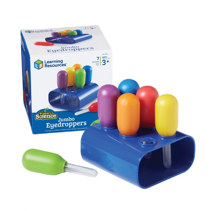 Alternate Image #1 of Jumbo Eyedroppers With Stand