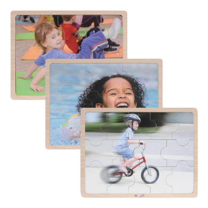 Alternate Image #1 of Real Image Kids in Motion Puzzles - Set of 6