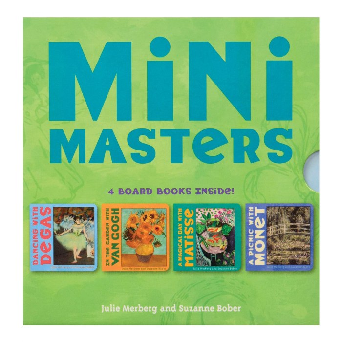 Alternate Image #1 of Mini Masters Board Books - Set of 4