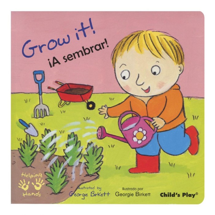 Alternate Image #1 of Helping Hands Bilingual Board Books - Set of 4