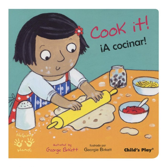 Alternate Image #1 of Helping Hands Bilingual Board Books - Set of 4