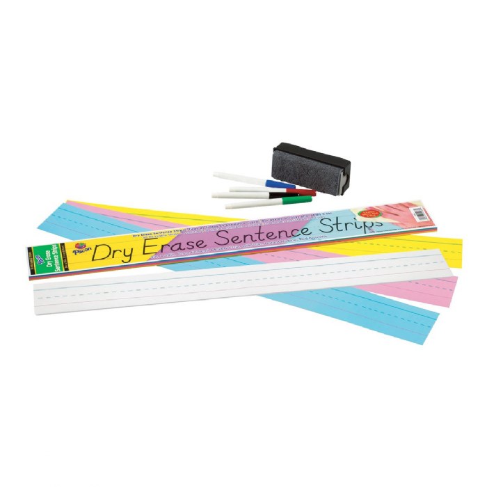 Primary Image of Dry Erase Sentence Strips