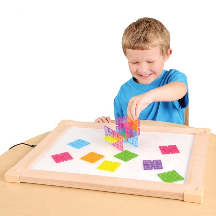 Alternate Image #1 of LED Activity Tablet and Light Table