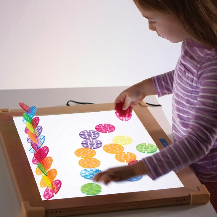 Alternate Image #1 of LED Activity Tablet and Light Table