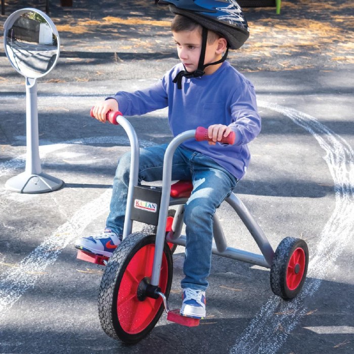 Alternate Image #1 of Kaplan 12" Get Movin Trike - Red/Silver