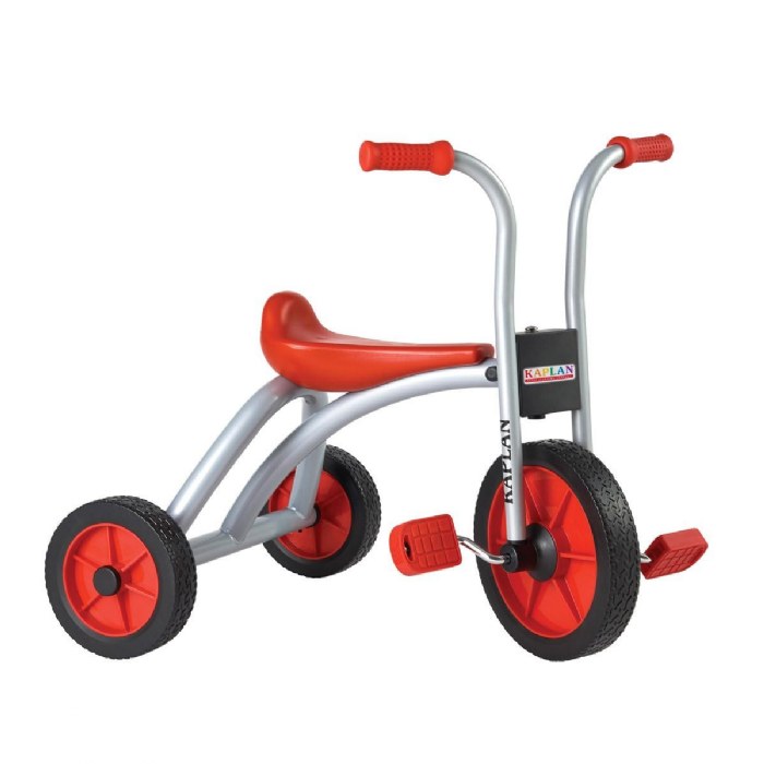 Primary Image of Kaplan 12" Get Movin Trike - Red/Silver - Set of 2