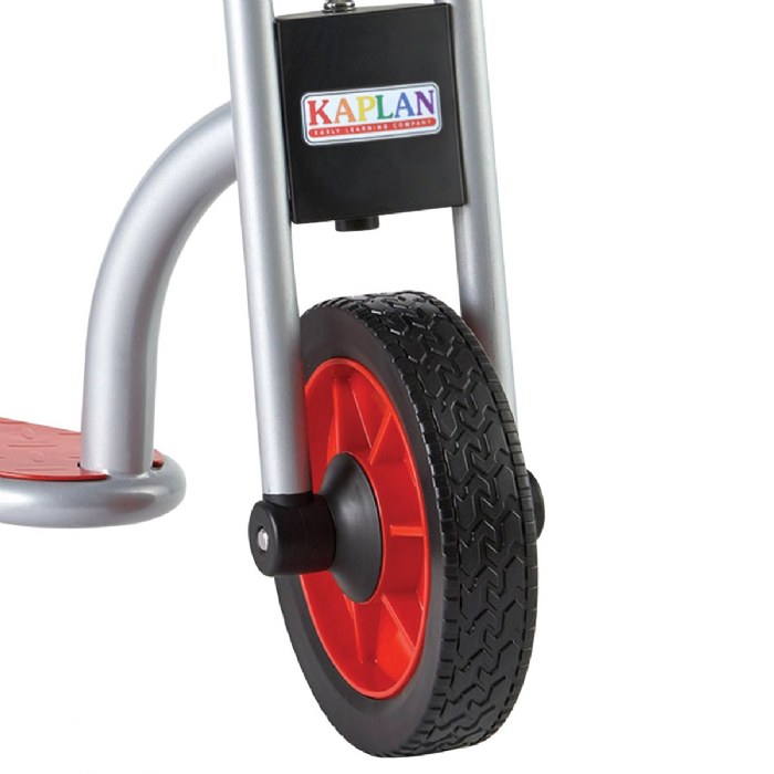 Alternate Image #1 of Smooth Rider 3-Wheel Scooter - Red/Silver