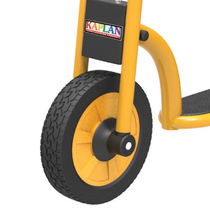 Alternate Image #1 of Smooth Rider 3-Wheel Scooter - Yellow