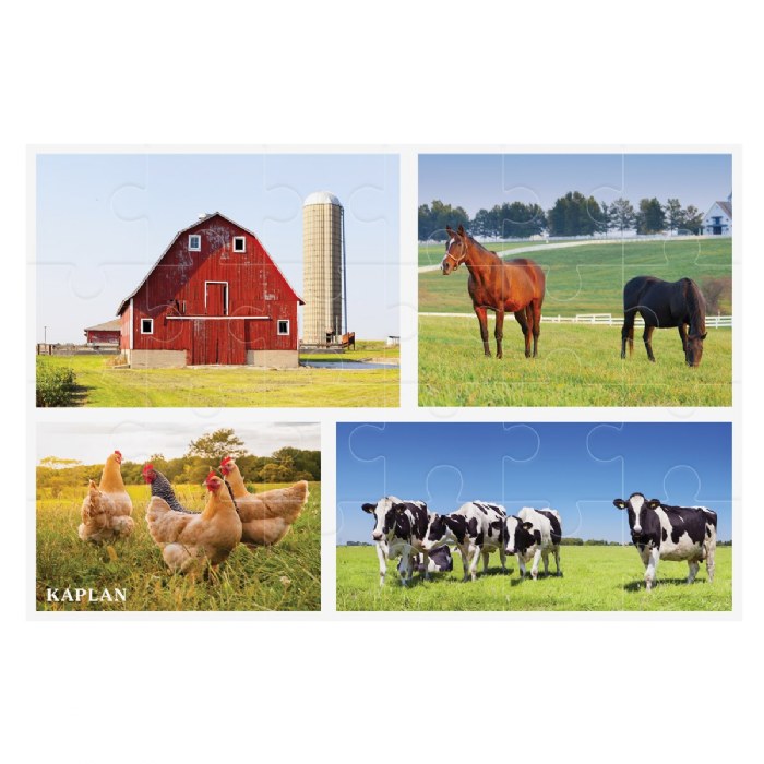 Primary Image of On the Farm Floor Puzzle - 24 Pieces