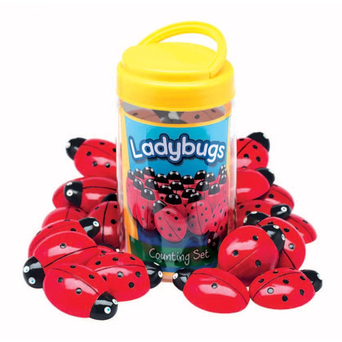 Primary Image of Ladybug Stones - 22 Pieces