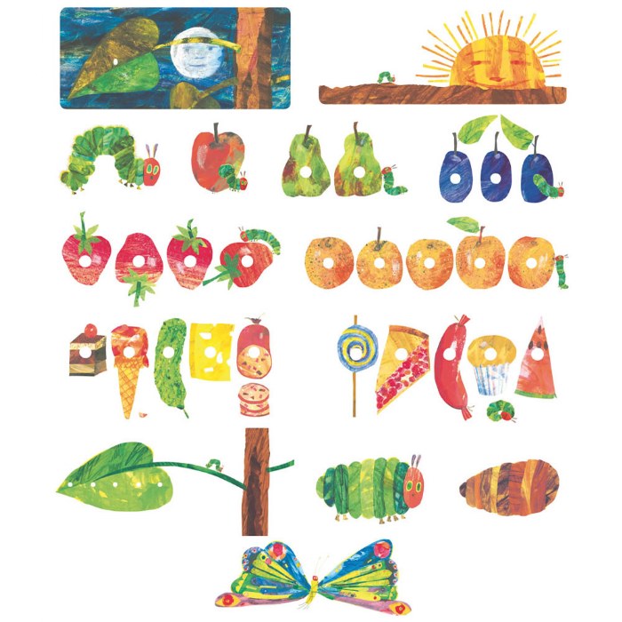 Primary Image of The Very Hungry Caterpillar Felt Set - 14 Pieces
