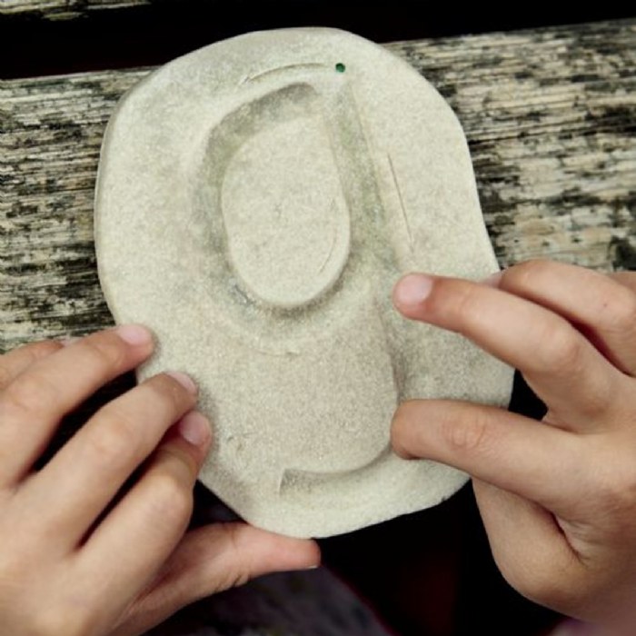 Alternate Image #1 of Feels-Write Lowercase Letter Stones