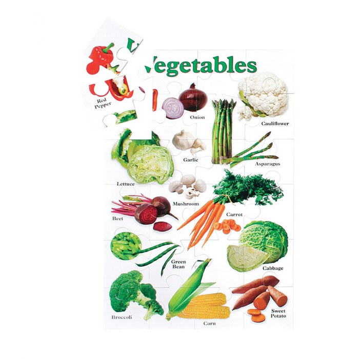 Primary Image of Vegetable Floor Puzzle - 24 Pieces