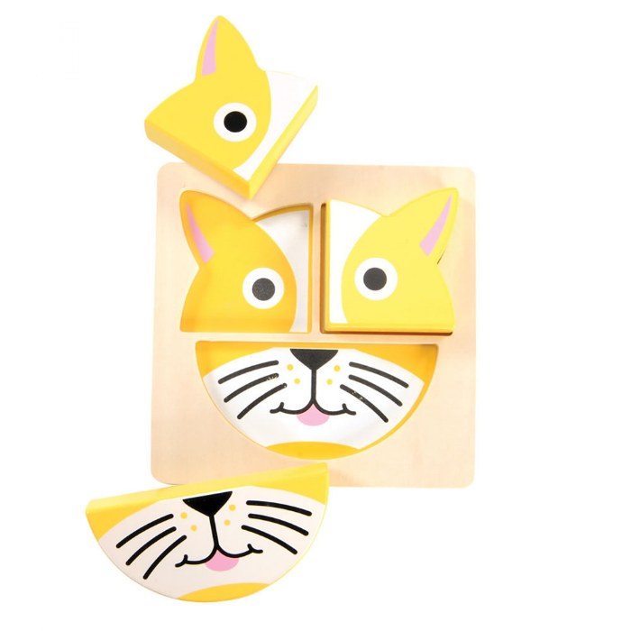 Alternate Image #1 of Animal Puzzle Buddies - Set of 4