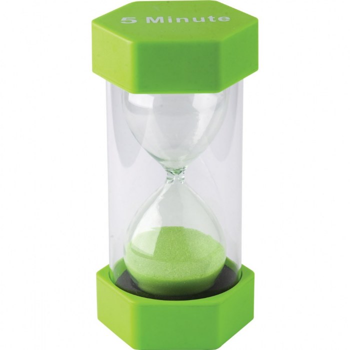 Primary Image of Large 5 Minute Sand Timer