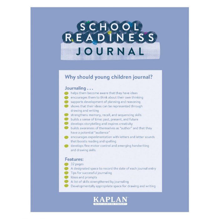 Alternate Image #1 of School Readiness Journals - Set of 10