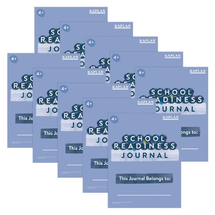 Primary Image of School Readiness Journals - Set of 10