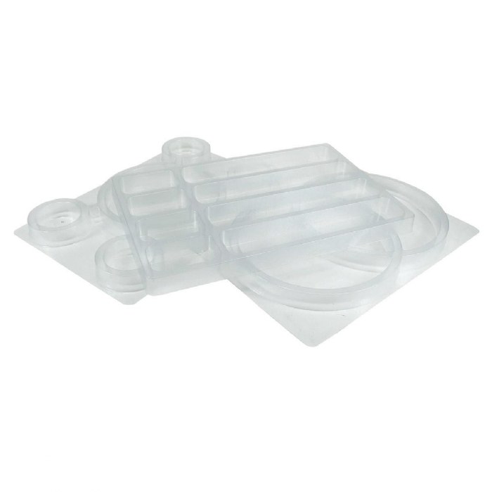 Primary Image of See-Through Sorting Trays - Set of 3