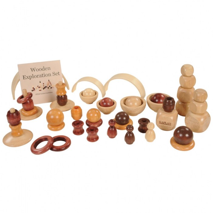 Alternate Image #1 of Wooden Exploration Set - 50 Pieces