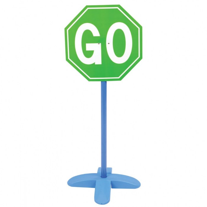 Alternate Image #1 of On the Go Traffic Signs - Set of 9
