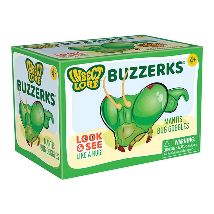 Alternate Image #1 of Buzzerks&reg; Bug Goggles - Praying Mantis Eyewear