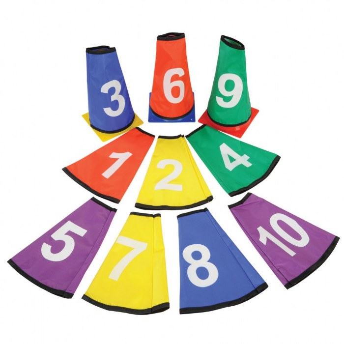 Primary Image of Rainbow Cones and Covers Set