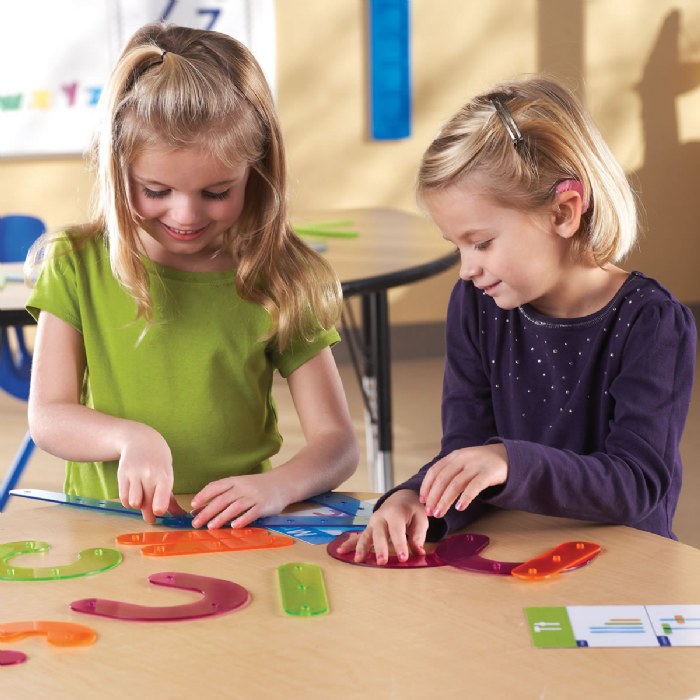 Alternate Image #1 of Letter Construction Activity Set - 60 Pieces