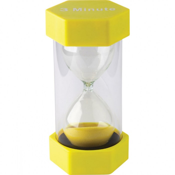 Primary Image of Large 3 Minute Sand Timer