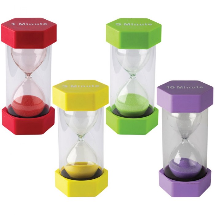 Primary Image of Mega Sand Timers - Set of 4