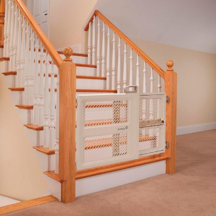 Alternate Image #1 of 2-in-1 Swing/Security Gate