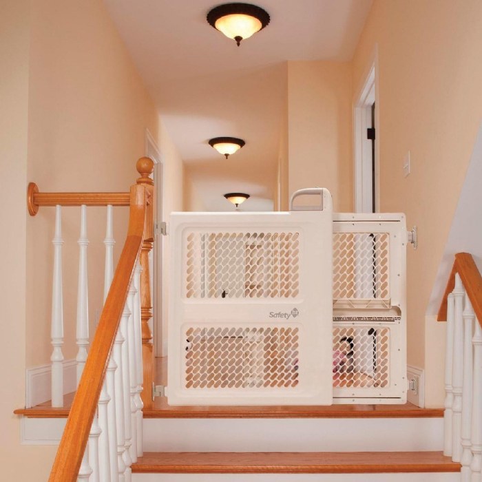 Alternate Image #1 of 2-in-1 Swing/Security Gate