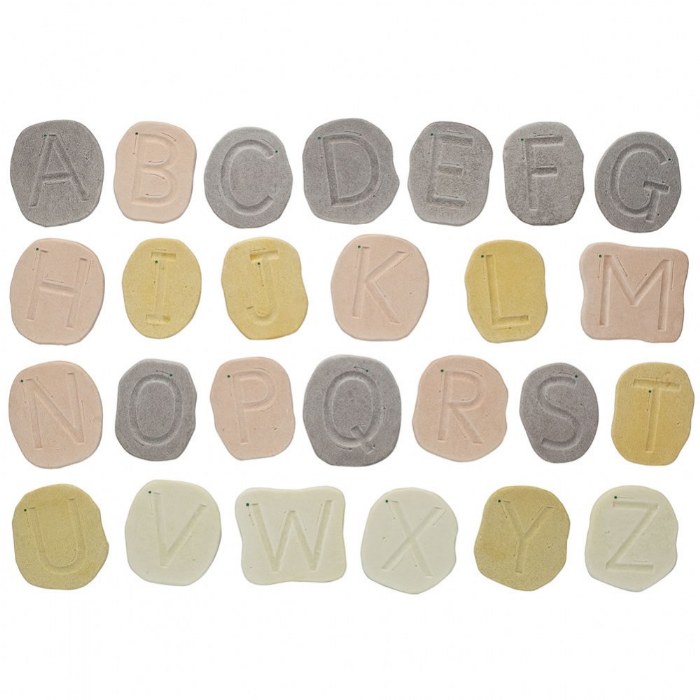 Primary Image of Feels-Write Uppercase Letter Stones