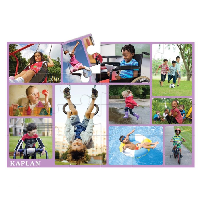 Alternate Image #1 of Active Kids Floor Puzzle - 24 Pieces