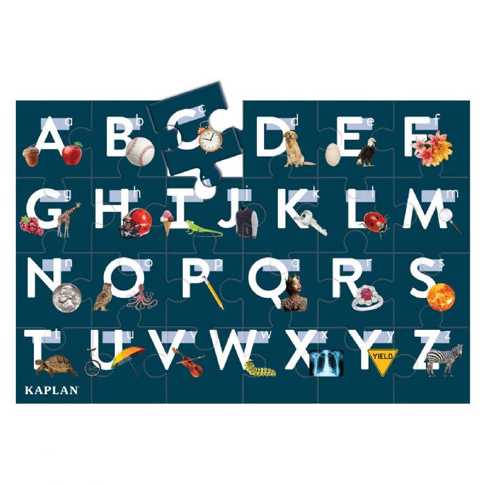 Alternate Image #1 of Alphabet Floor Puzzle - 24 Pieces