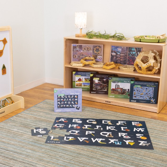 Alternate Image #1 of Alphabet Floor Puzzle - 24 Pieces
